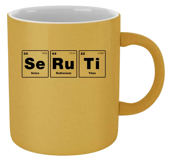 Metalický hrnek SeRuTi