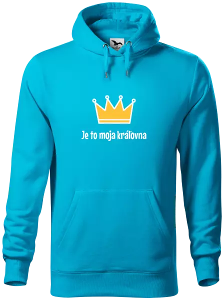 Pánska mikina Je to moja kráľovna