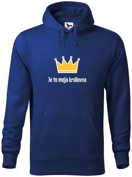 Pánska mikina Je to moja kráľovna