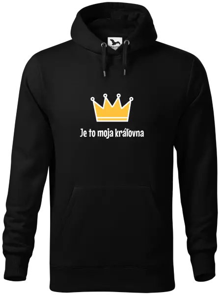 Pánska mikina Je to moja kráľovna
