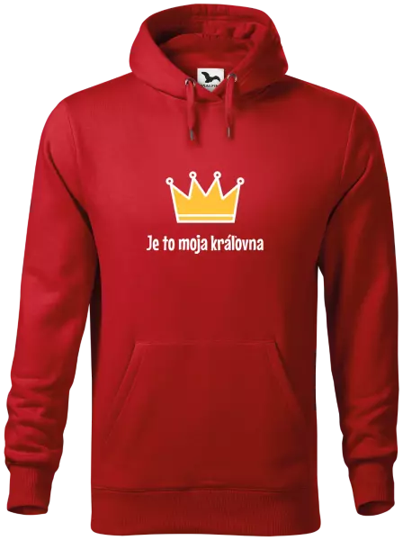 Pánska mikina Je to moja kráľovna