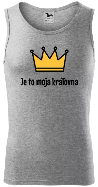 Pánske tielko Je to moja kráľovna