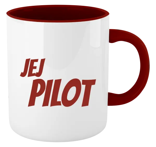 Hrnček  Jej pilot