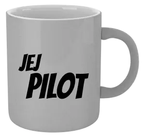 Hrnček metalický Jej pilot
