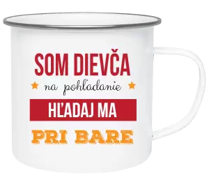 Plecháčik Som dievča na pohľadanie, hľadaj ma pri bare