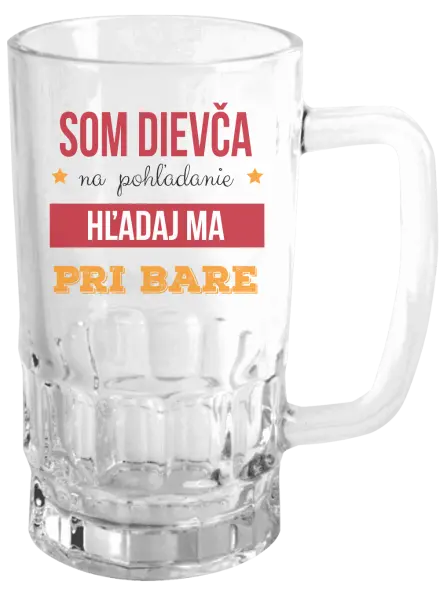 Polliter Som dievča na pohľadanie, hľadaj ma pri bare