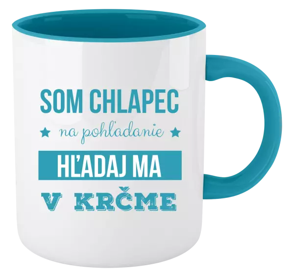Hrnček  Som chlapec na pohľadanie, hľadaj ma v krčme