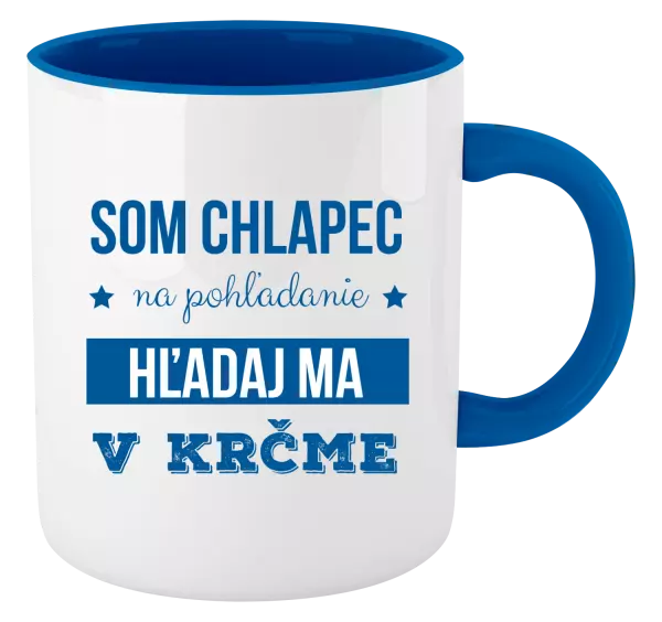 Hrnček  Som chlapec na pohľadanie, hľadaj ma v krčme
