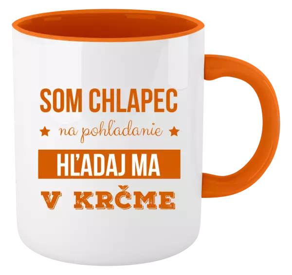 Hrnček  Som chlapec na pohľadanie, hľadaj ma v krčme
