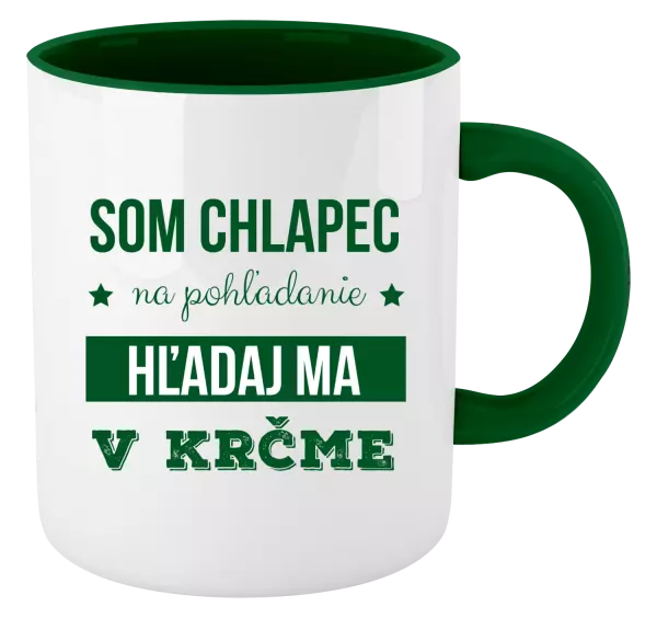 Hrnček  Som chlapec na pohľadanie, hľadaj ma v krčme
