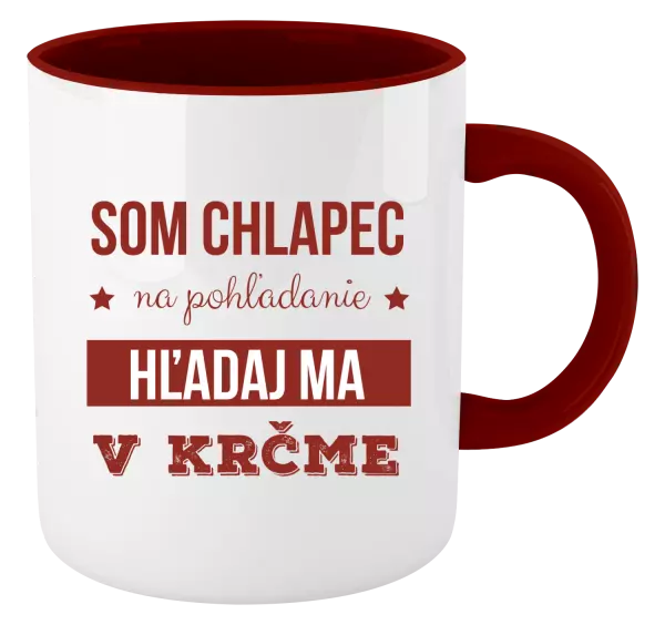 Hrnček  Som chlapec na pohľadanie, hľadaj ma v krčme