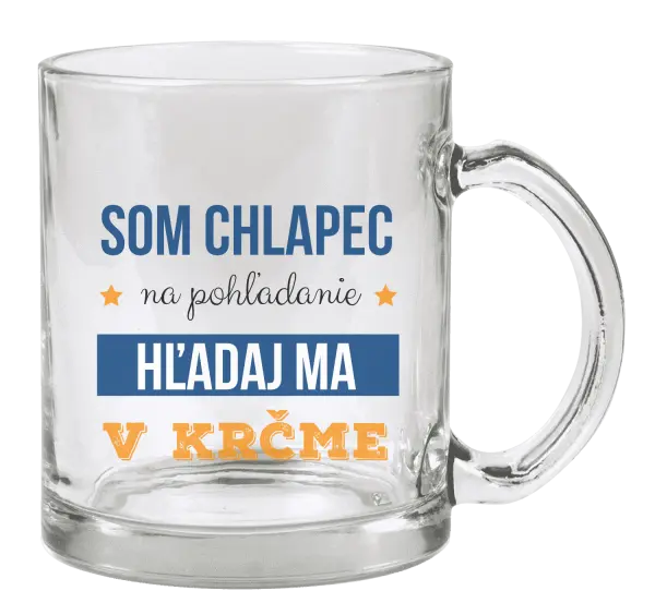 Hrnček Som chlapec na pohľadanie, hľadaj ma v krčme