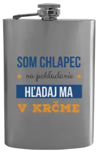 Ploskačka Som chlapec na pohľadanie, hľadaj ma v krčme