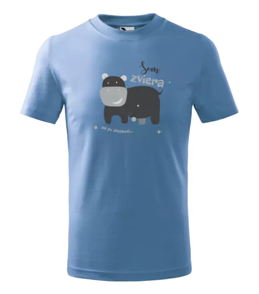 Detské tričko Som zviera po oteckovi