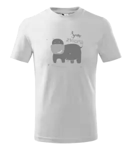 Detské tričko Som zviera po oteckovi