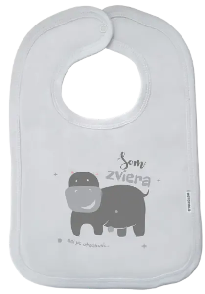 Detský podbradník Som zviera po oteckovi