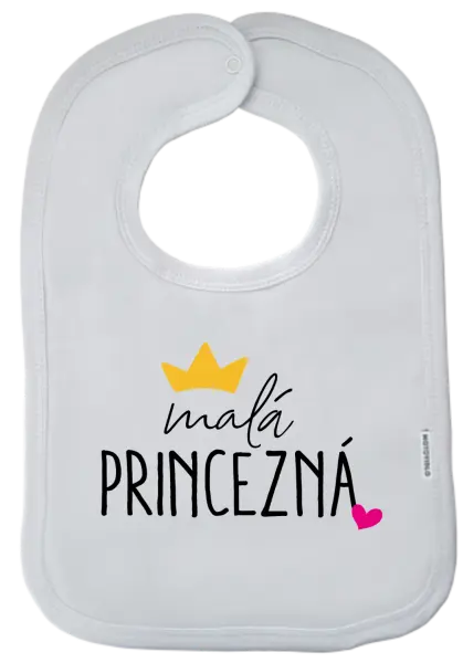 Detský podbradník Malá princezná