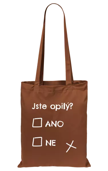Látková taška Jste opilý? Ano x ne