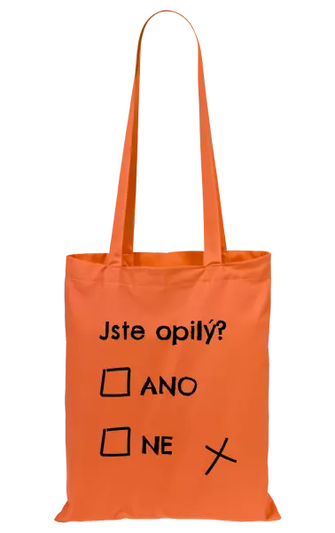 Látková taška Jste opilý? Ano x ne