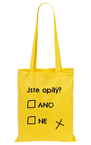 Látková taška Jste opilý? Ano x ne