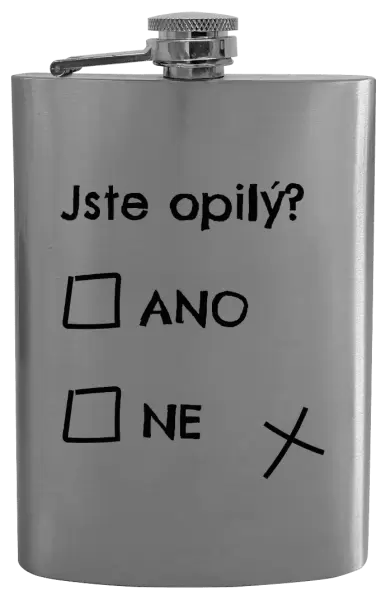 Placatka Jste opilý? Ano x ne