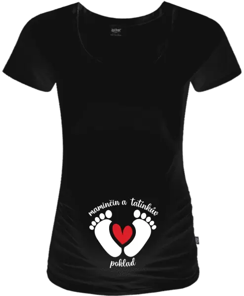 Těhotenské tričko Maminčin a tatínkův poklad