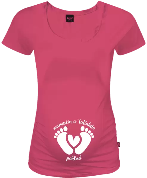 Těhotenské tričko Maminčin a tatínkův poklad