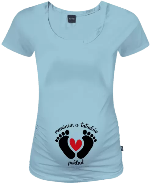 Těhotenské tričko Maminčin a tatínkův poklad