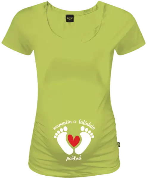 Těhotenské tričko Maminčin a tatínkův poklad