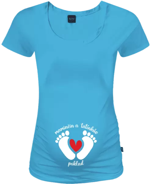 Těhotenské tričko Maminčin a tatínkův poklad