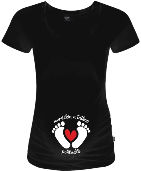 Tehotenské tričko Mamičkin a tatkov pokladík