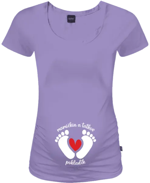 Tehotenské tričko Mamičkin a tatkov pokladík