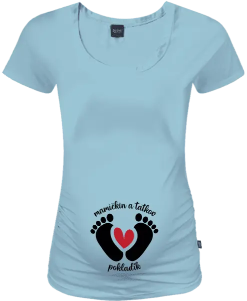 Tehotenské tričko Mamičkin a tatkov pokladík