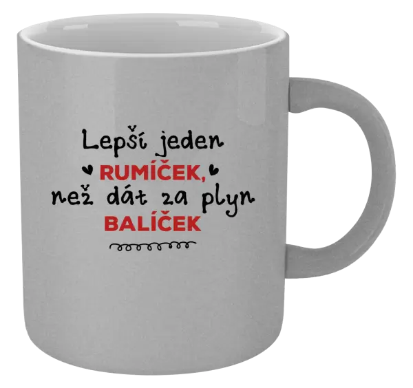 Metalický hrnek Rumíček