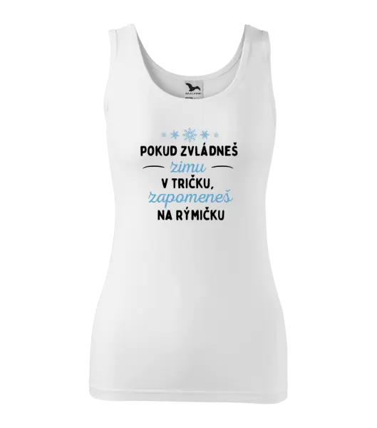 Dámské tílko Zima v tričku
