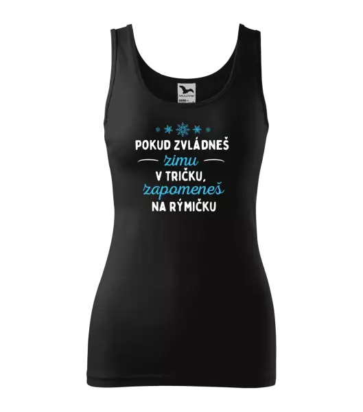Dámské tílko Zima v tričku