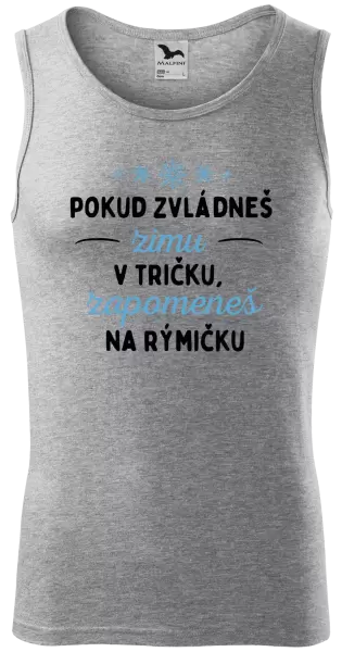 Pánské tílko Zima v tričku