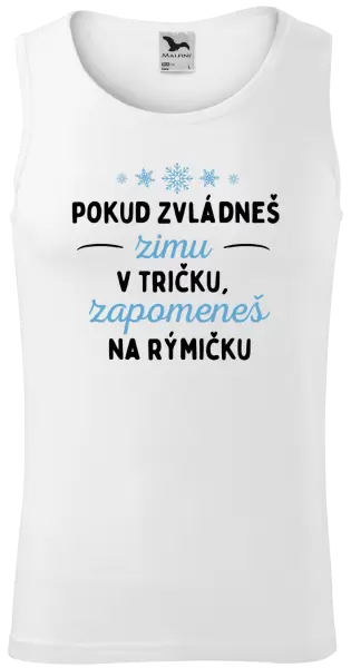 Pánské tílko Zima v tričku