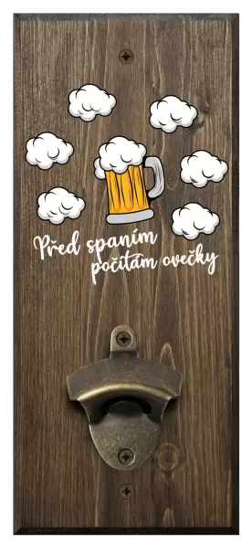 Nástěnný otvírák Počítám ovečky