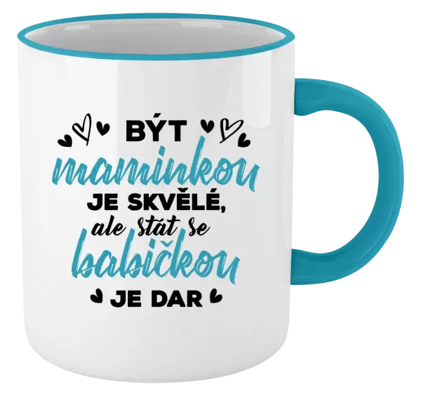 Hrnek Stát se babičkou je dar