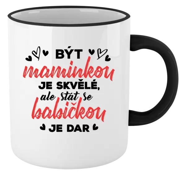 Hrnek Stát se babičkou je dar