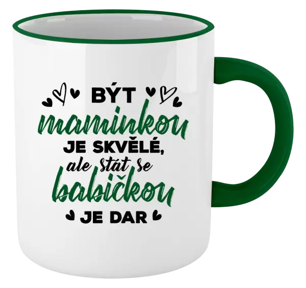 Hrnek Stát se babičkou je dar