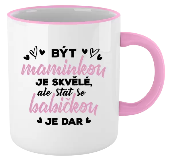 Hrnek Stát se babičkou je dar