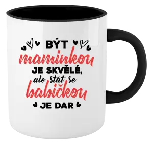 Hrnek Stát se babičkou je dar