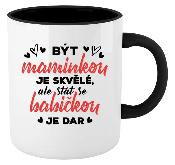 Hrnek Stát se babičkou je dar