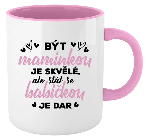 Hrnek Stát se babičkou je dar