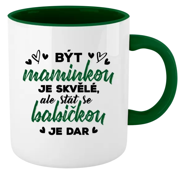 Hrnek Stát se babičkou je dar