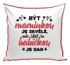 Polštář Stát se babičkou je dar