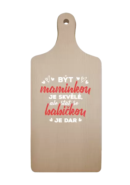 Prkénko Stát se babičkou je dar