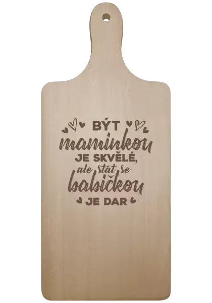 Prkénko Stát se babičkou je dar